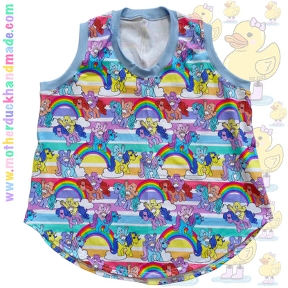 Womens/Teens Curved Hem Vest (UK4-28)