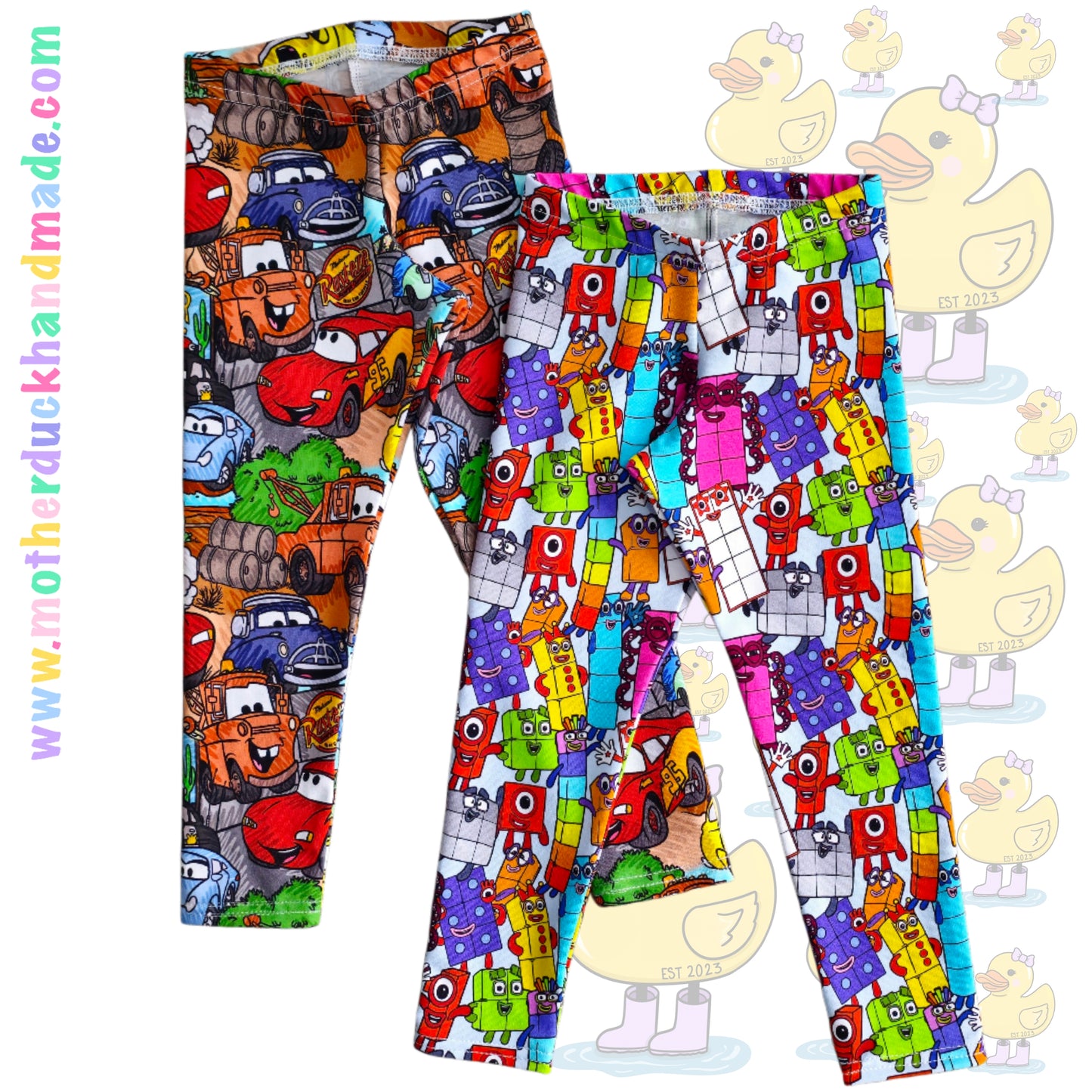 Childrens leggings - Elastic waistband (Prem-12Y)