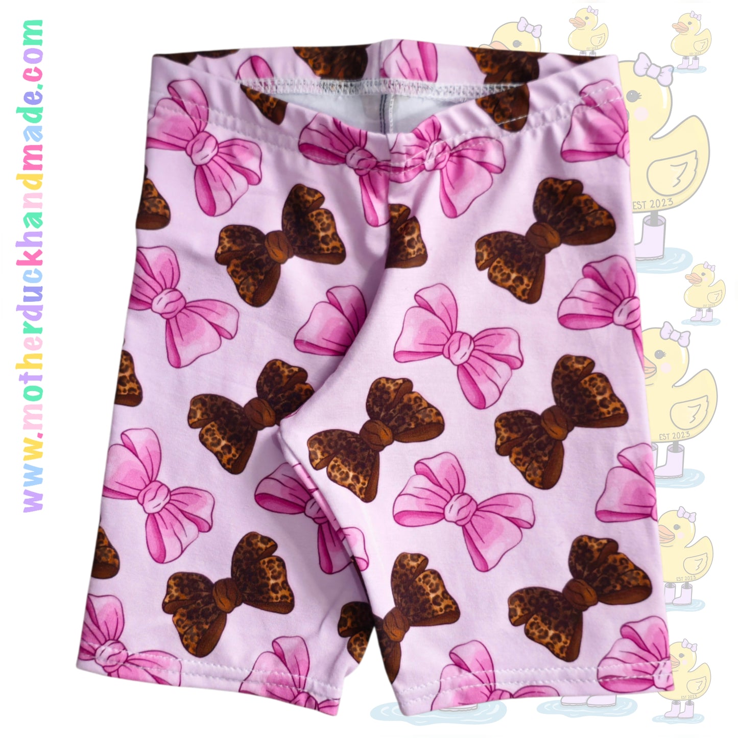 Childrens cycle shorts ELASTIC - CLOTH CUT AVAILABLE (Prem-12Y)