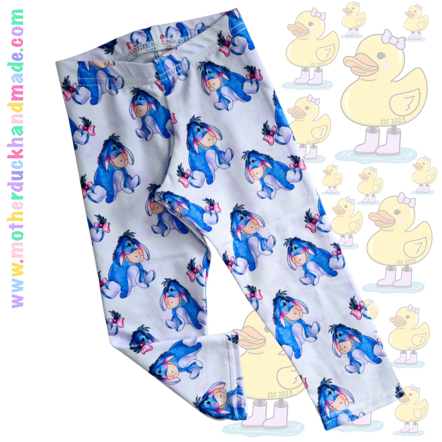 Childrens leggings - Elastic waistband (Prem-12Y)