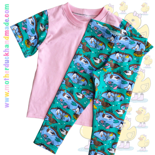 Saver set - Leggings ELASTIC waistband (0-12Y)