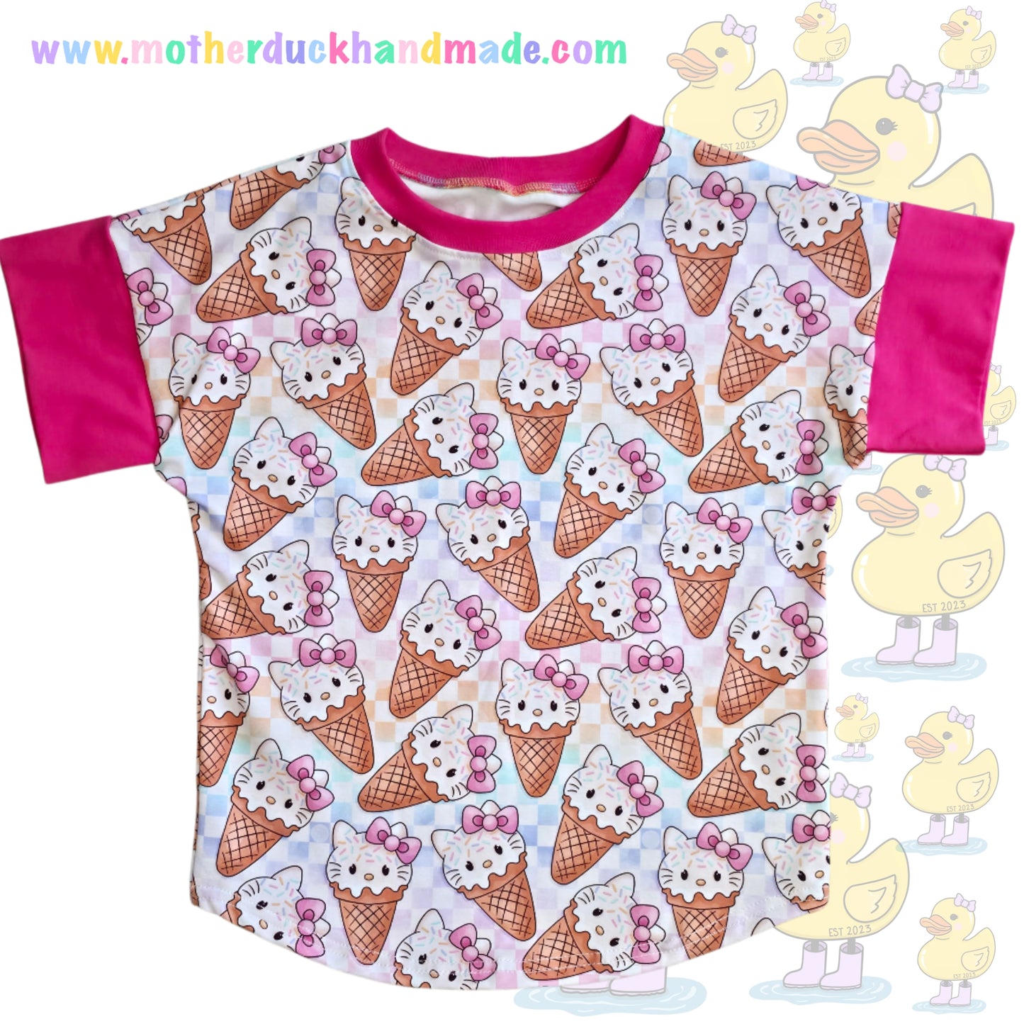 Childrens Relaxed Oversized Fit Dolman Tee (NB-11Y)