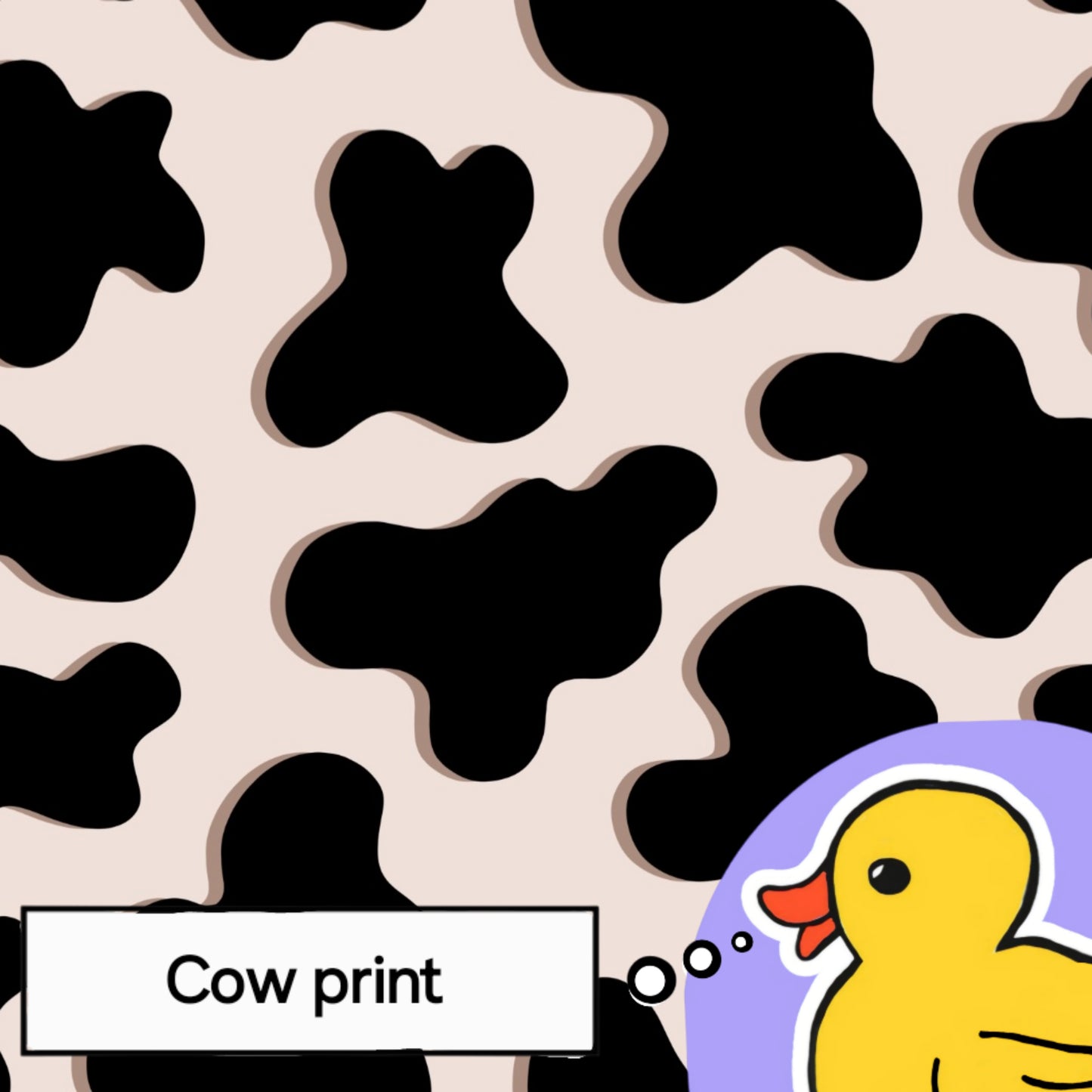 Cow print
