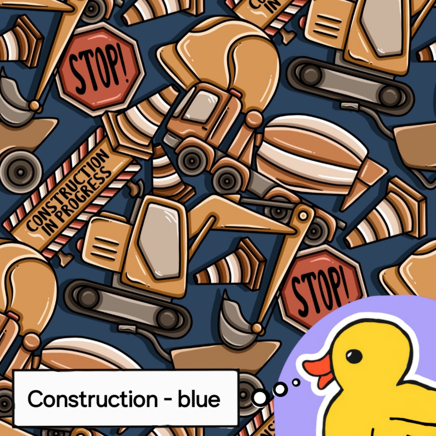 Construction blue