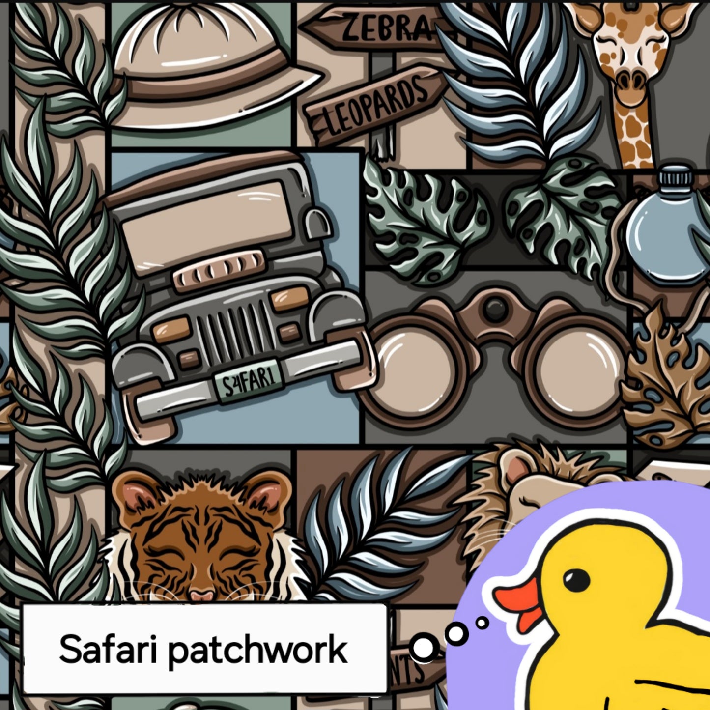 Safari patchwork