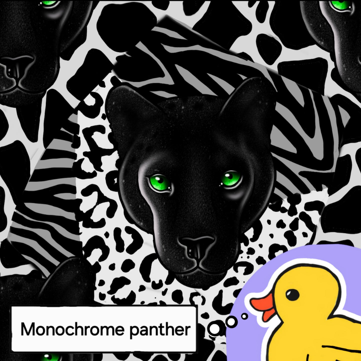 Monochrome panther