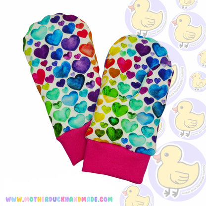 Grown up Mittens - Fully fluff lined (infant-adult)