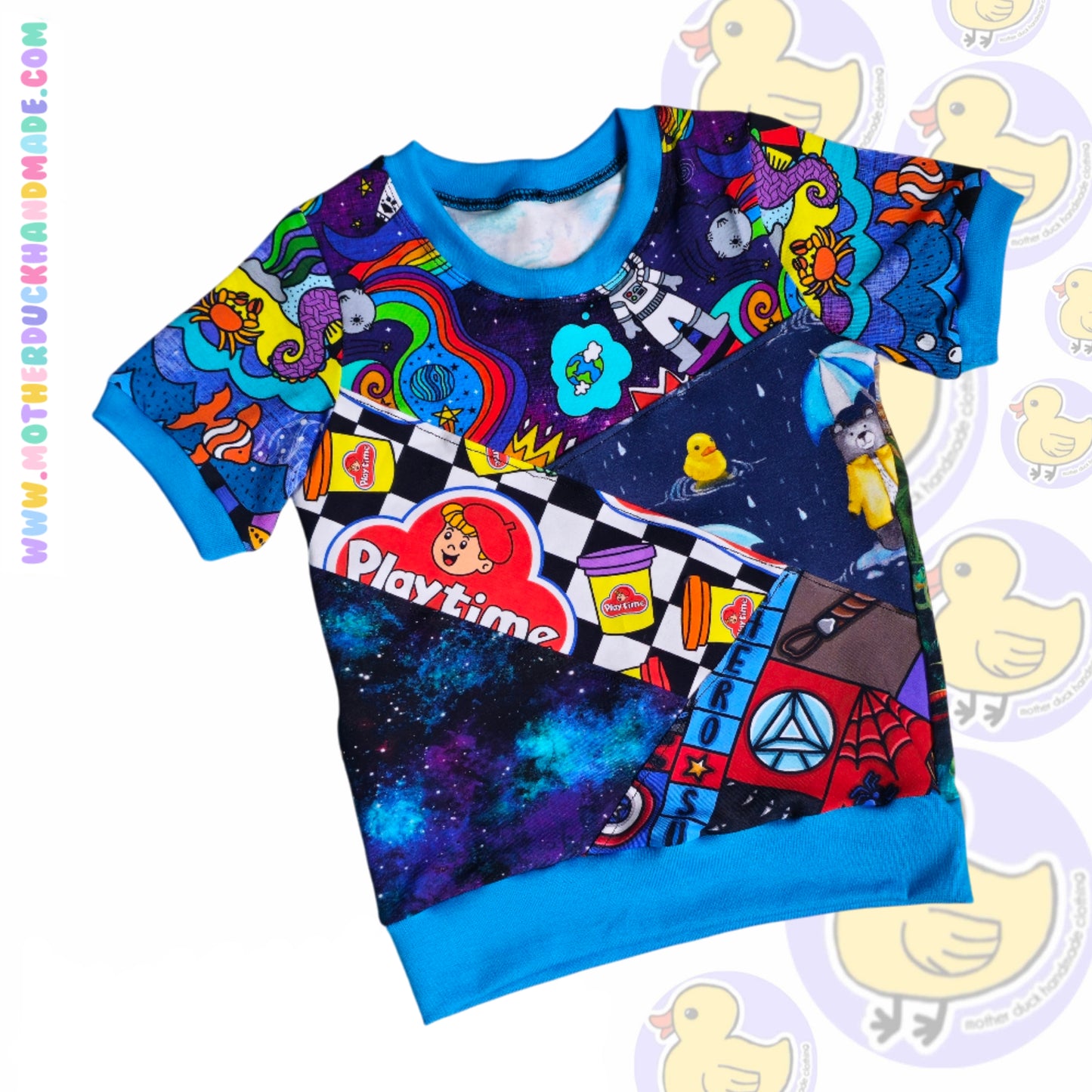 Childrens scrap busting tee (6m-10Y)