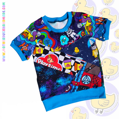 Childrens scrap busting tee (6m-10Y)