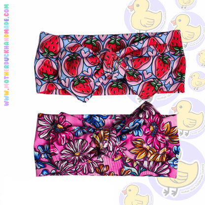 Headbands - BOW STYLE (0m-Adult)