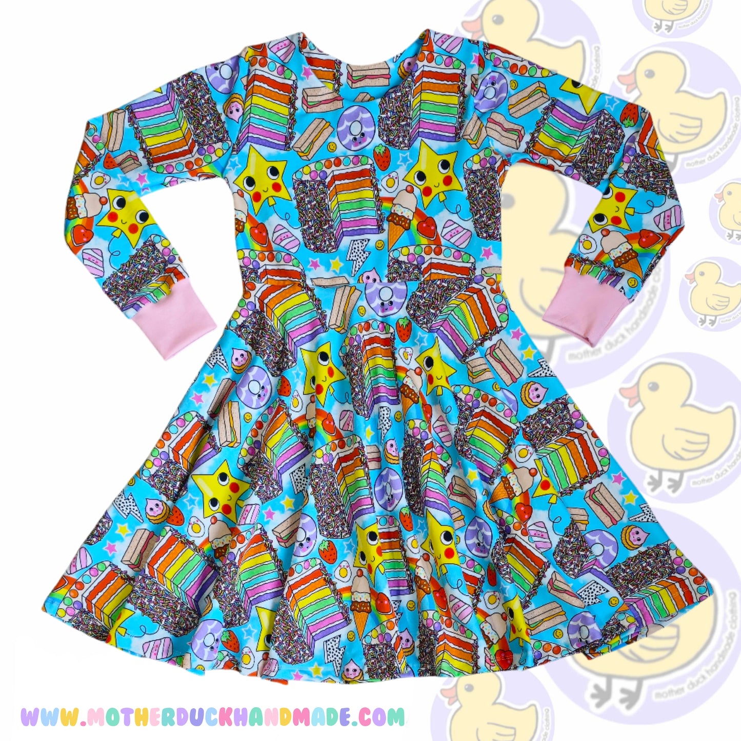 Childrens classic full circle twirly dress (0-12Y)