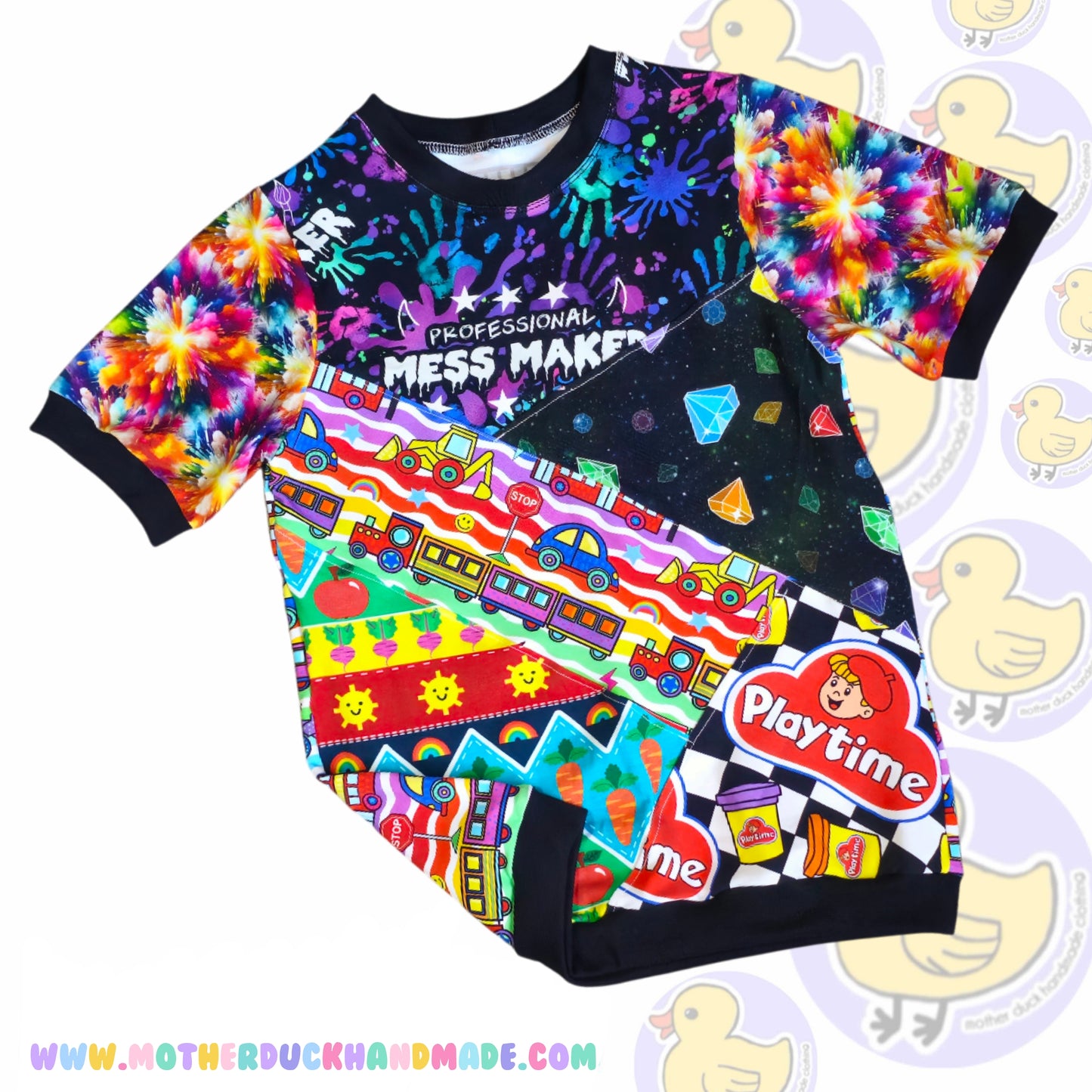 Childrens scrap busting tee (6m-10Y)