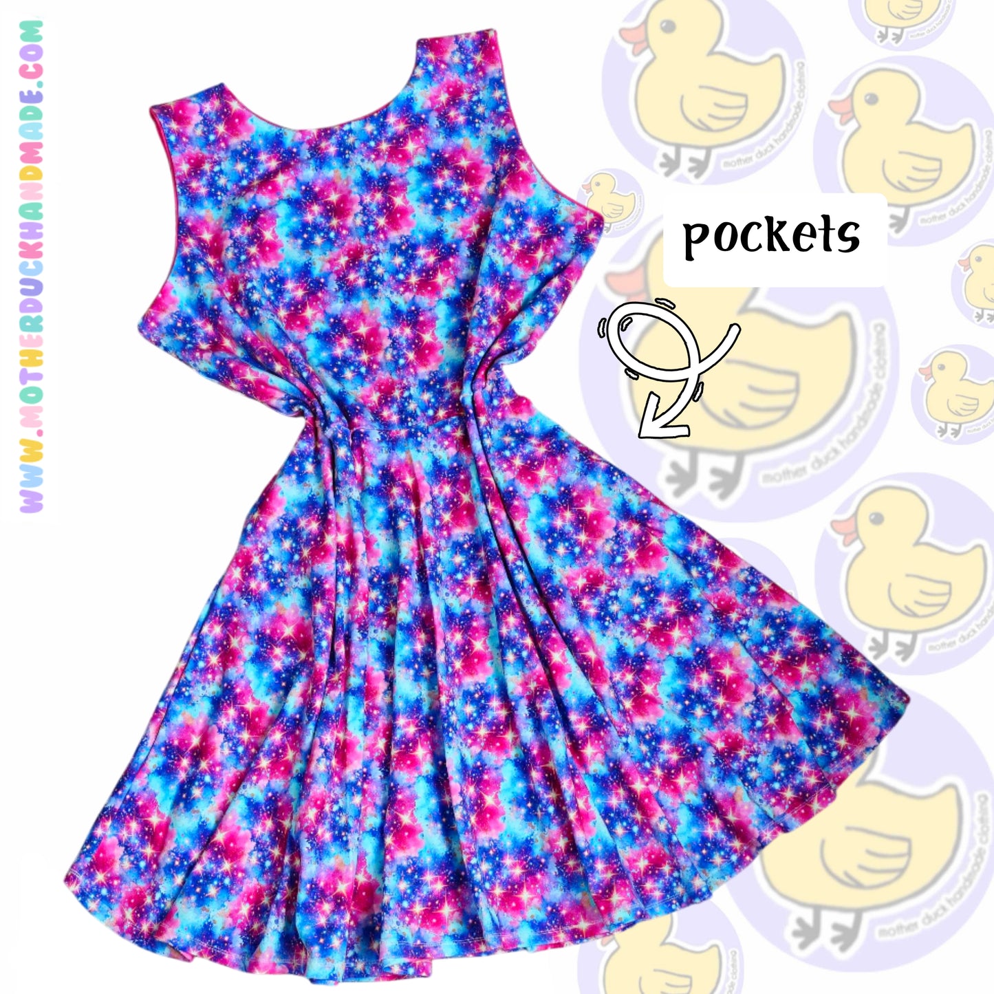 Womens/Teens 'The Lola dress' (UK8-26)