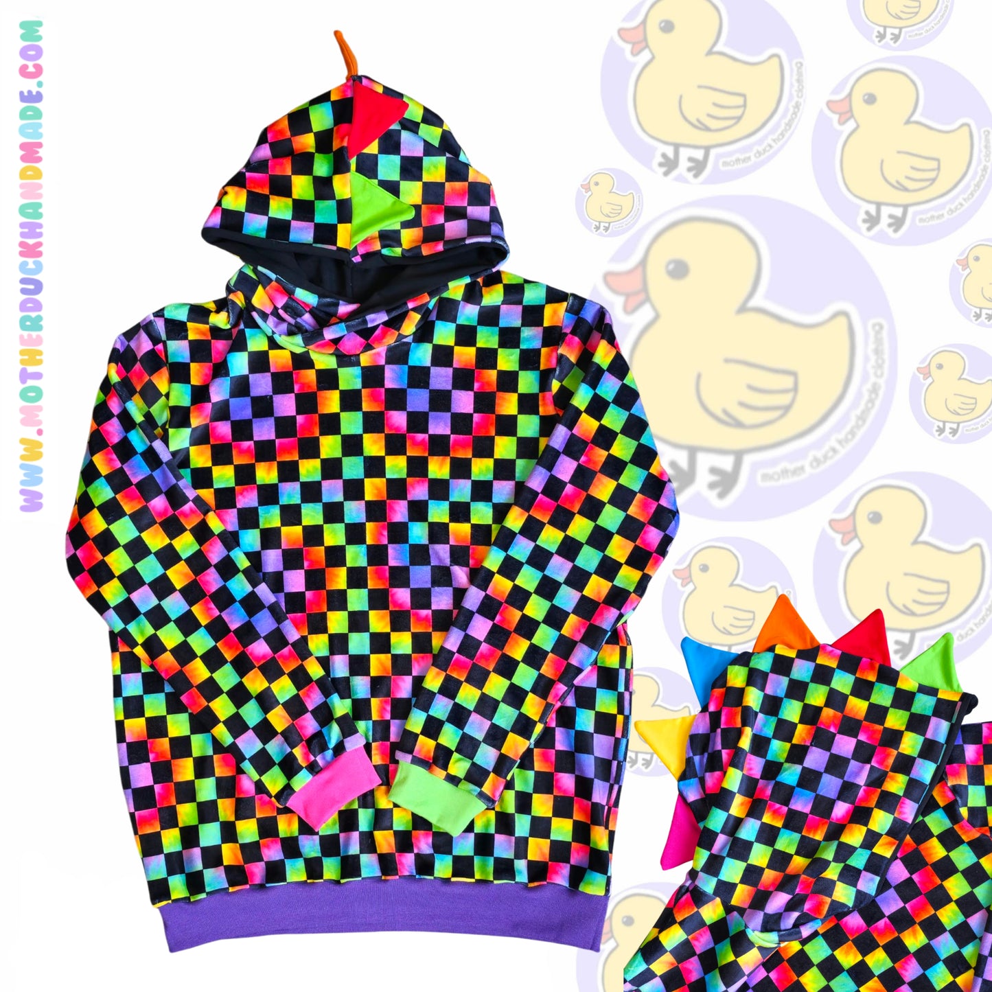 Womens/Teens curve fit hoodie (UK4-28)