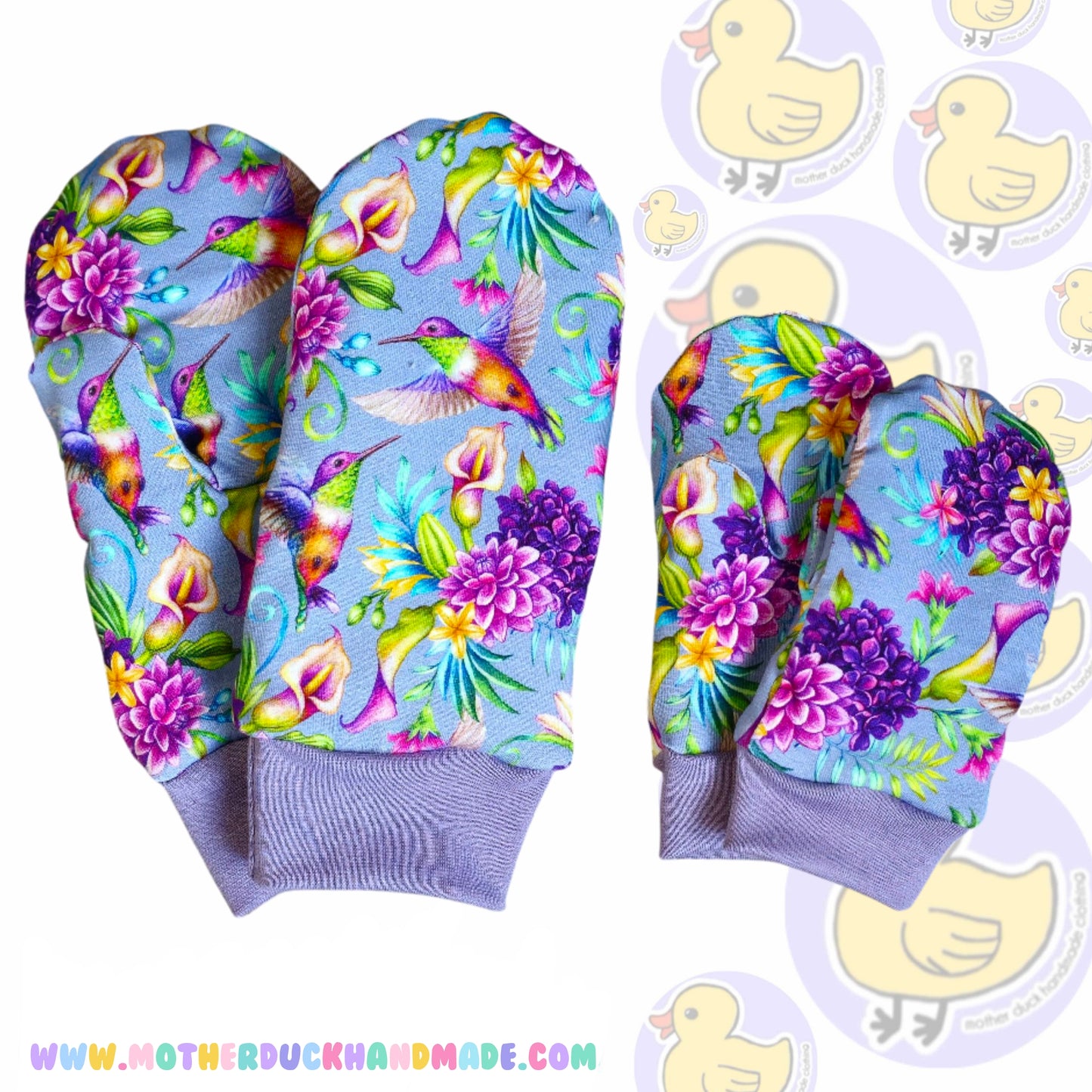 Grown up Mittens - Fully fluff lined (infant-adult)