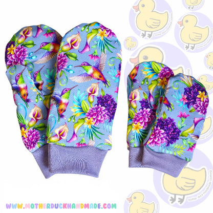 Grown up Mittens - Fully fluff lined (infant-adult)