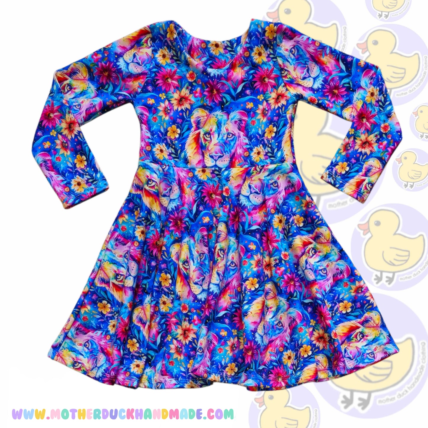 Childrens classic full circle twirly dress (0-12Y)