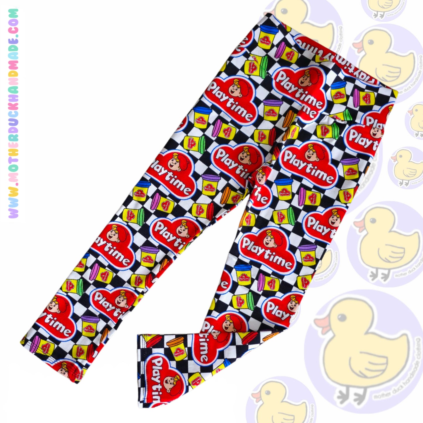 Childrens leggings - Yoga waistband (0-11Y)