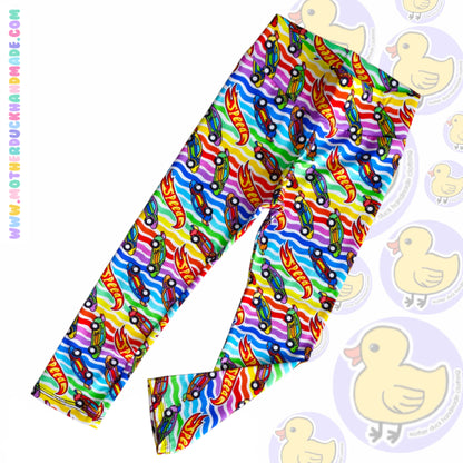 Childrens leggings - Yoga waistband (0-11Y)