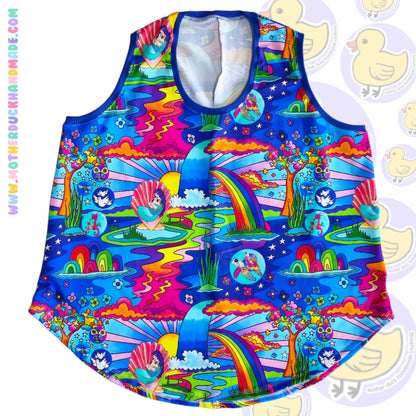 Womens/Teens Curved Hem Vest (UK4-28)