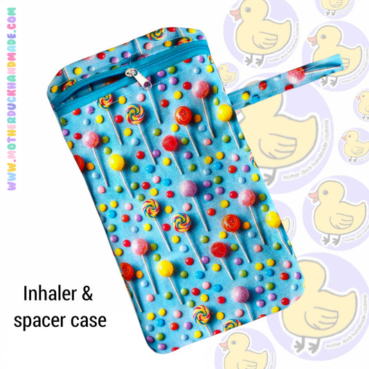 Little pocket pouch (15x30cm) - inhalor & spacer case, many more uses.