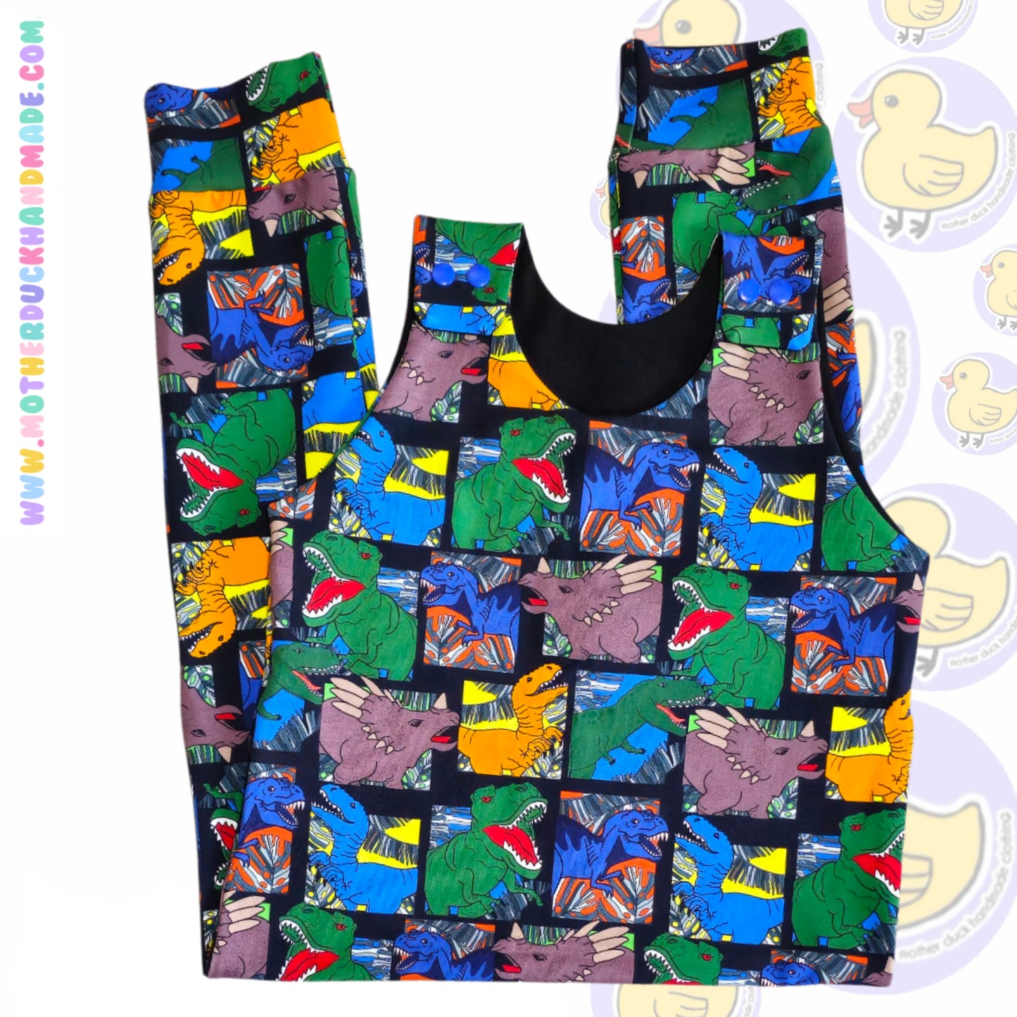 Childrens Long romper - Shoulder snaps (0-6Y)