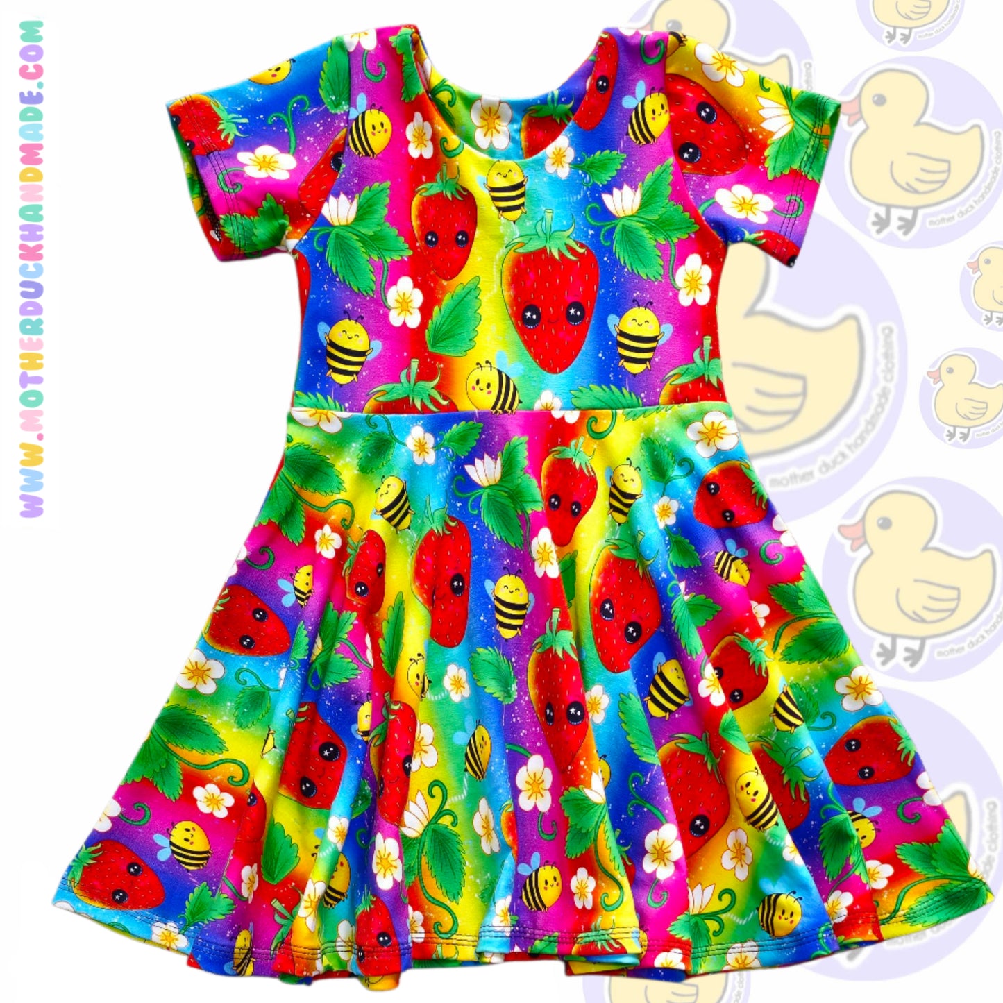 Childrens classic full circle twirly dress (0-12Y)