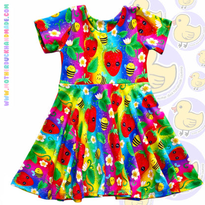 Childrens classic full circle twirly dress (0-12Y)