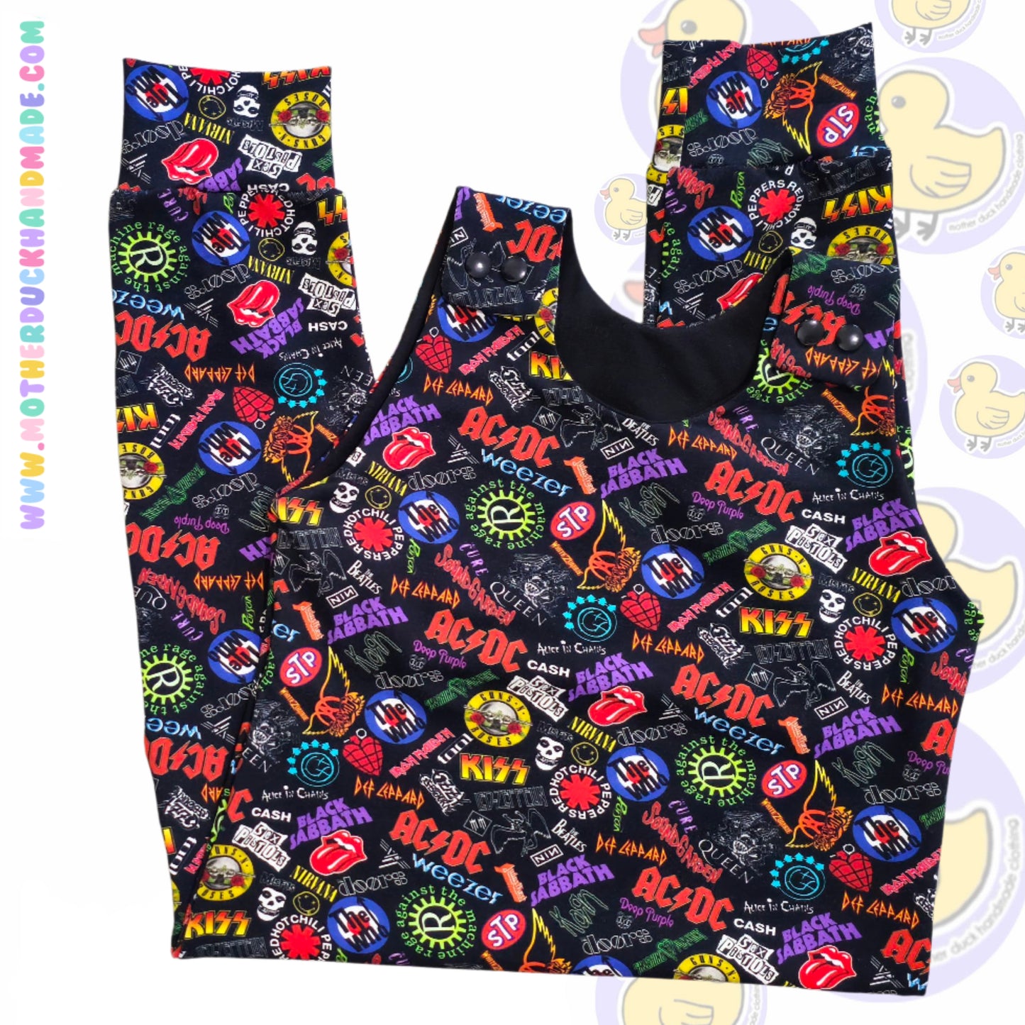 Childrens Long romper - Shoulder snaps (0-6Y)