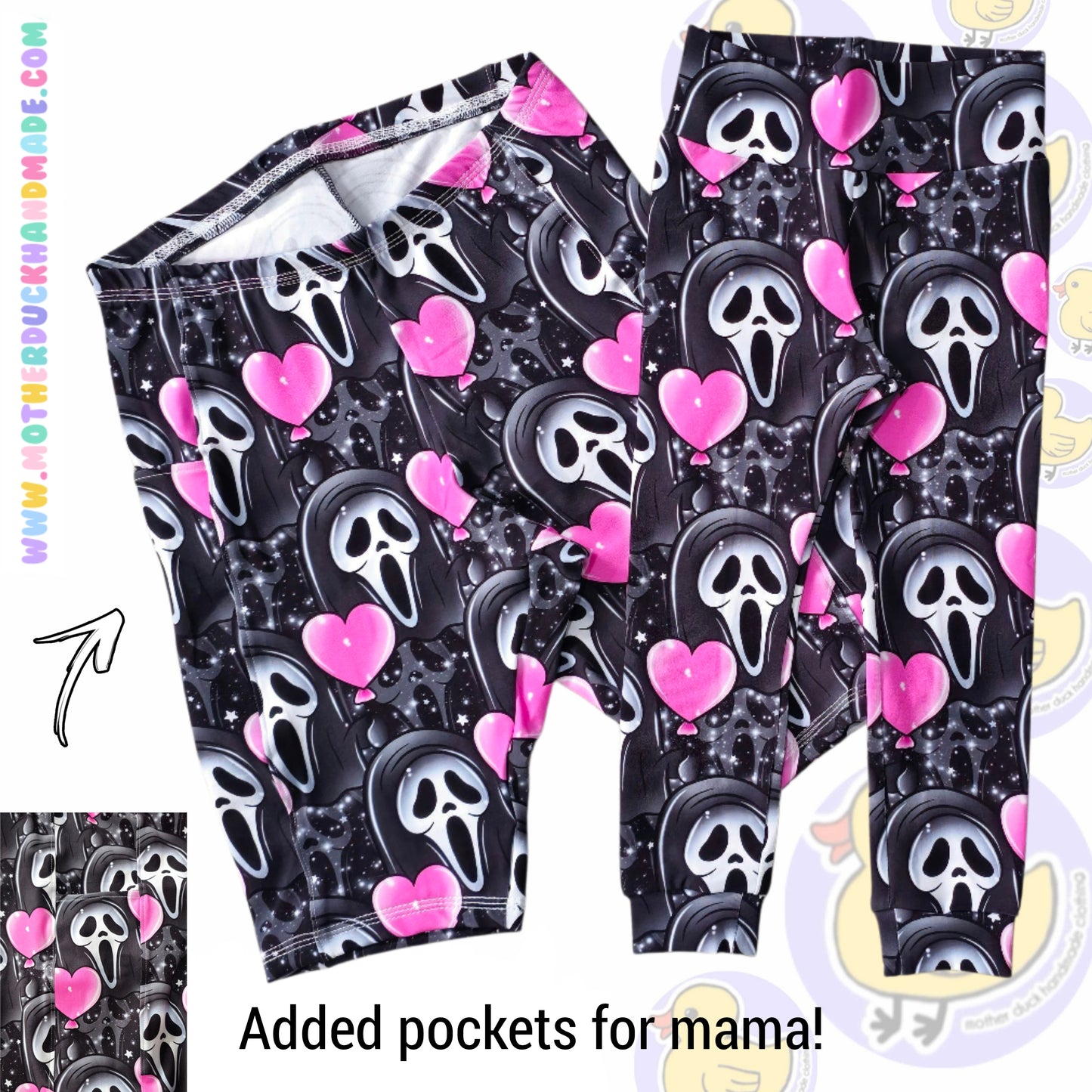 Womens/Teens cycle shorts WITH POCKET - Yoga or elastic waistband (UK4-28)