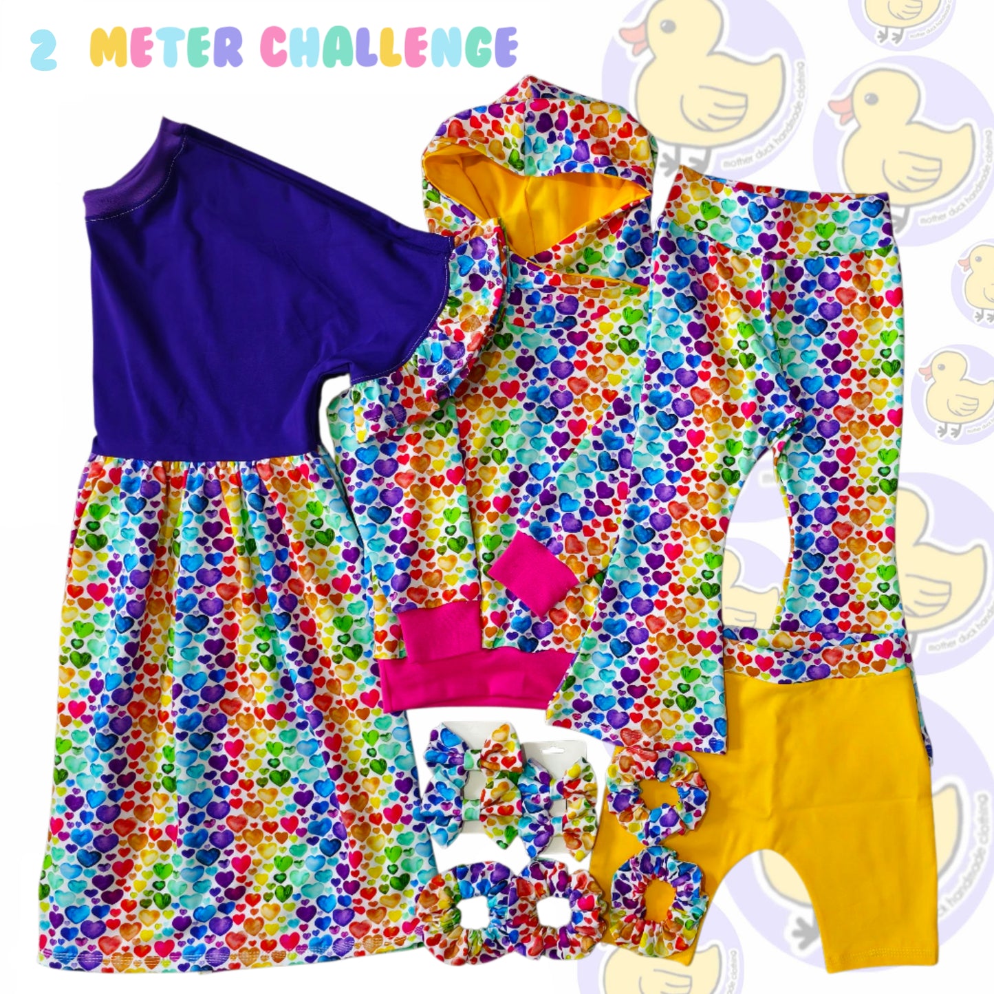 1 or 2 meter challenge - Suitable for adults & Children