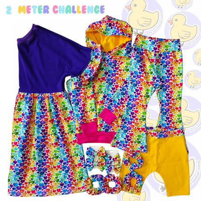 1 or 2 meter challenge - Suitable for adults & Children
