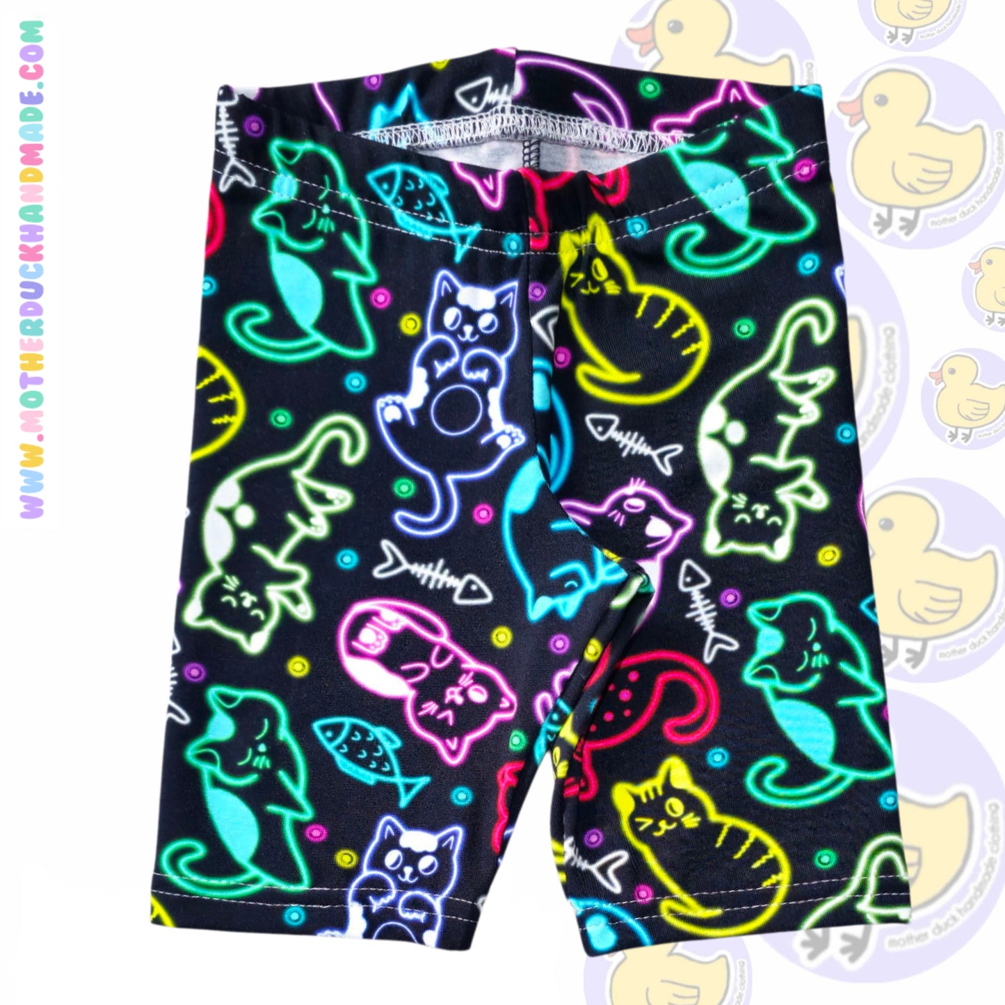 Childrens cycle shorts ELASTIC - CLOTH CUT AVAILABLE (Prem-12Y)