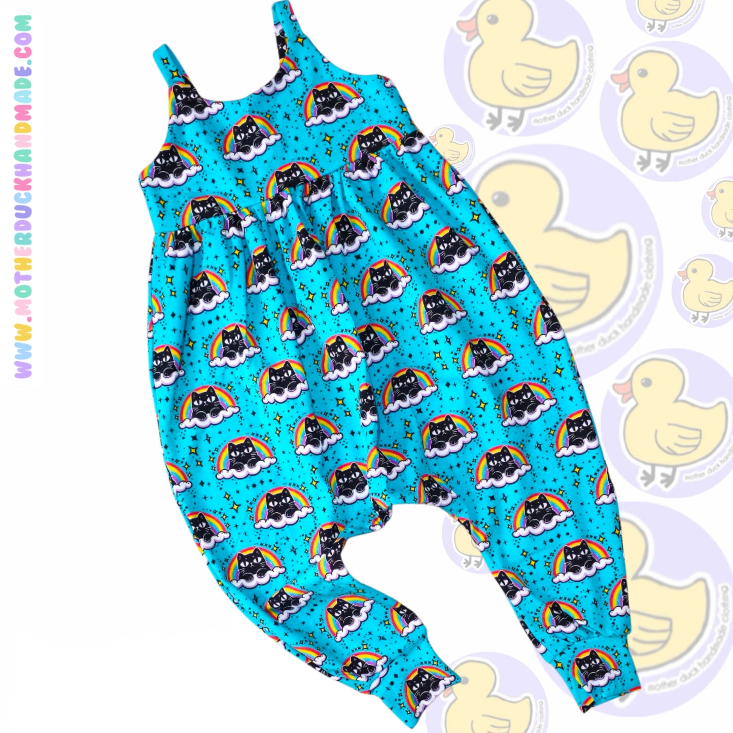 Childrens LONG Napa romper - spaghetti strap (0-6Y)