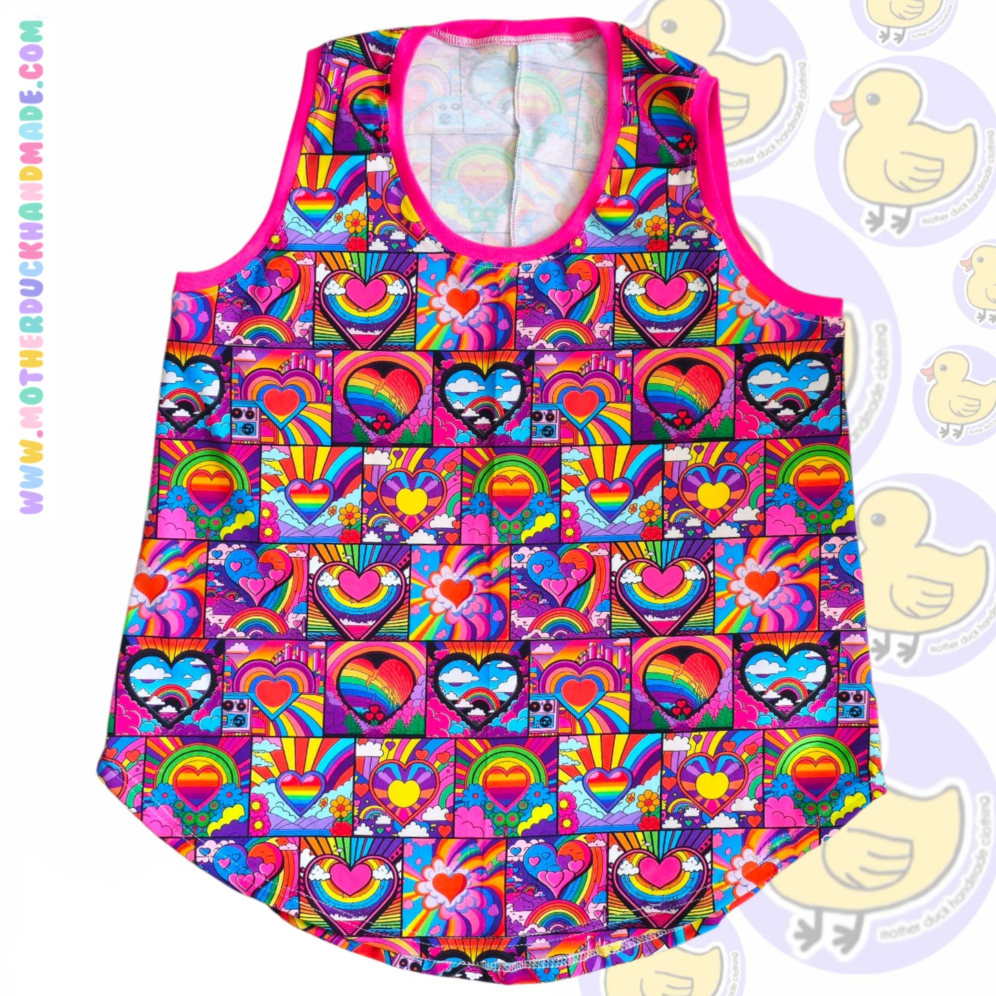 Womens/Teens Curved Hem Vest (UK4-28)