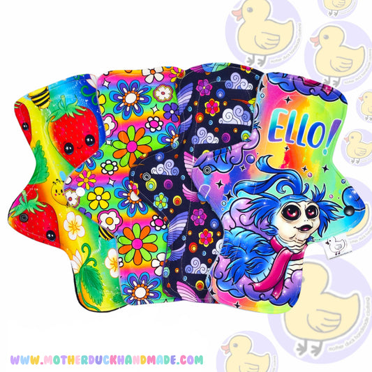 Ladies reusable monthly pads (8"-12.5")
