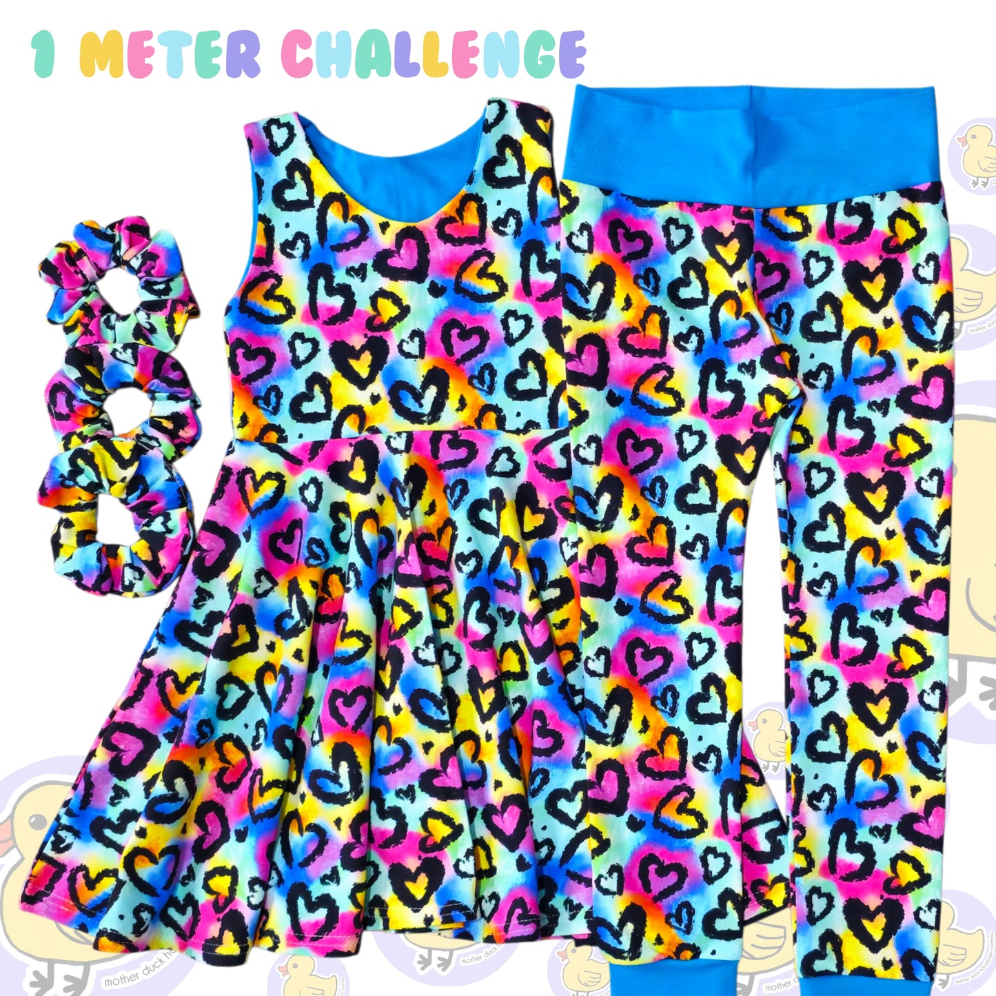 1 or 2 meter challenge - Suitable for adults & Children