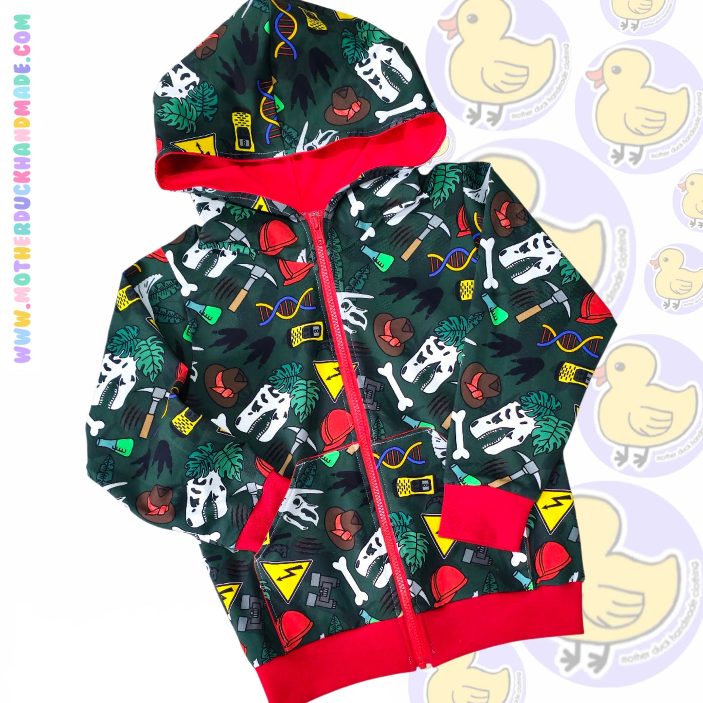 Childrens Zip-up Jackets - Reversible available (0-8Y)