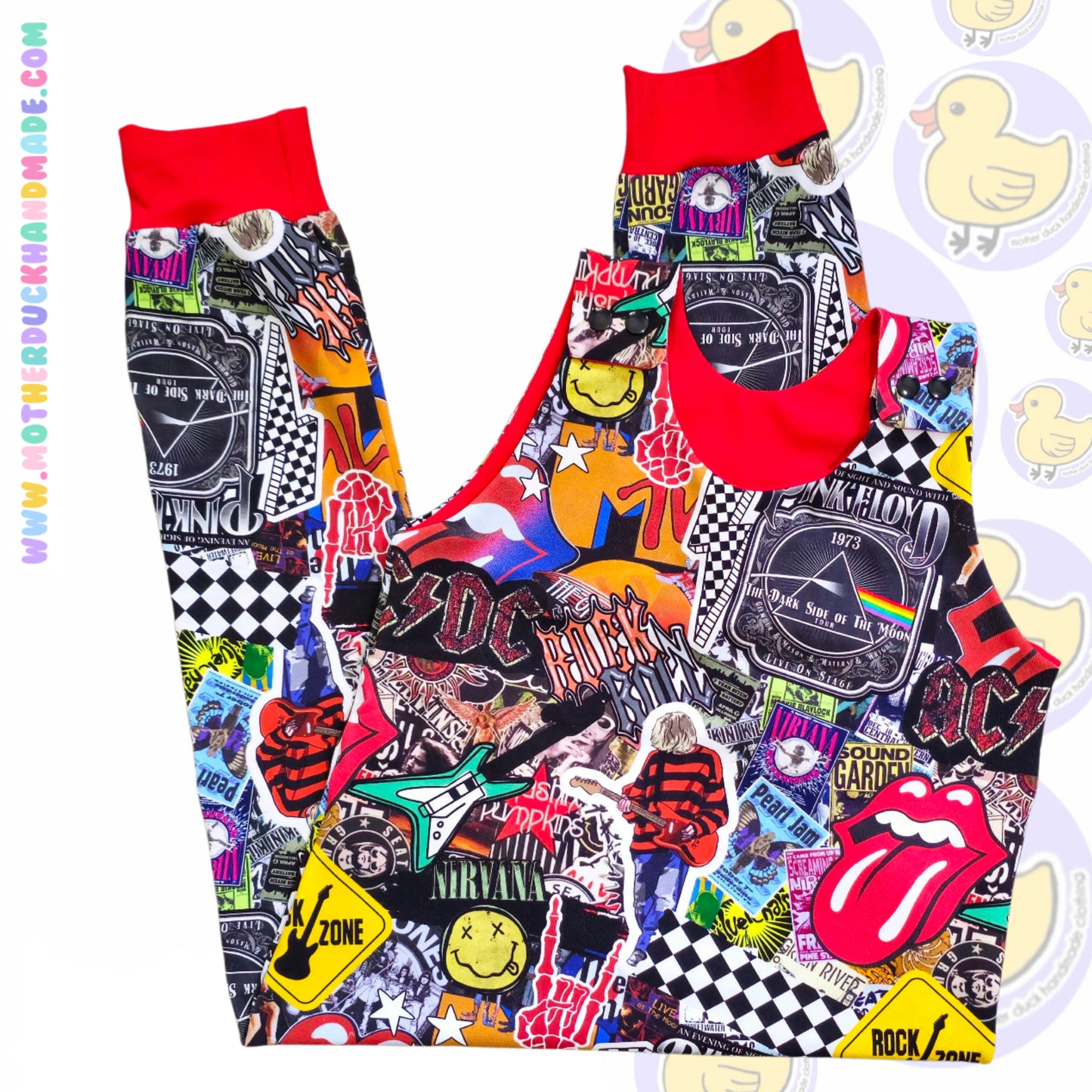 Childrens Long romper - Shoulder snaps (0-6Y)