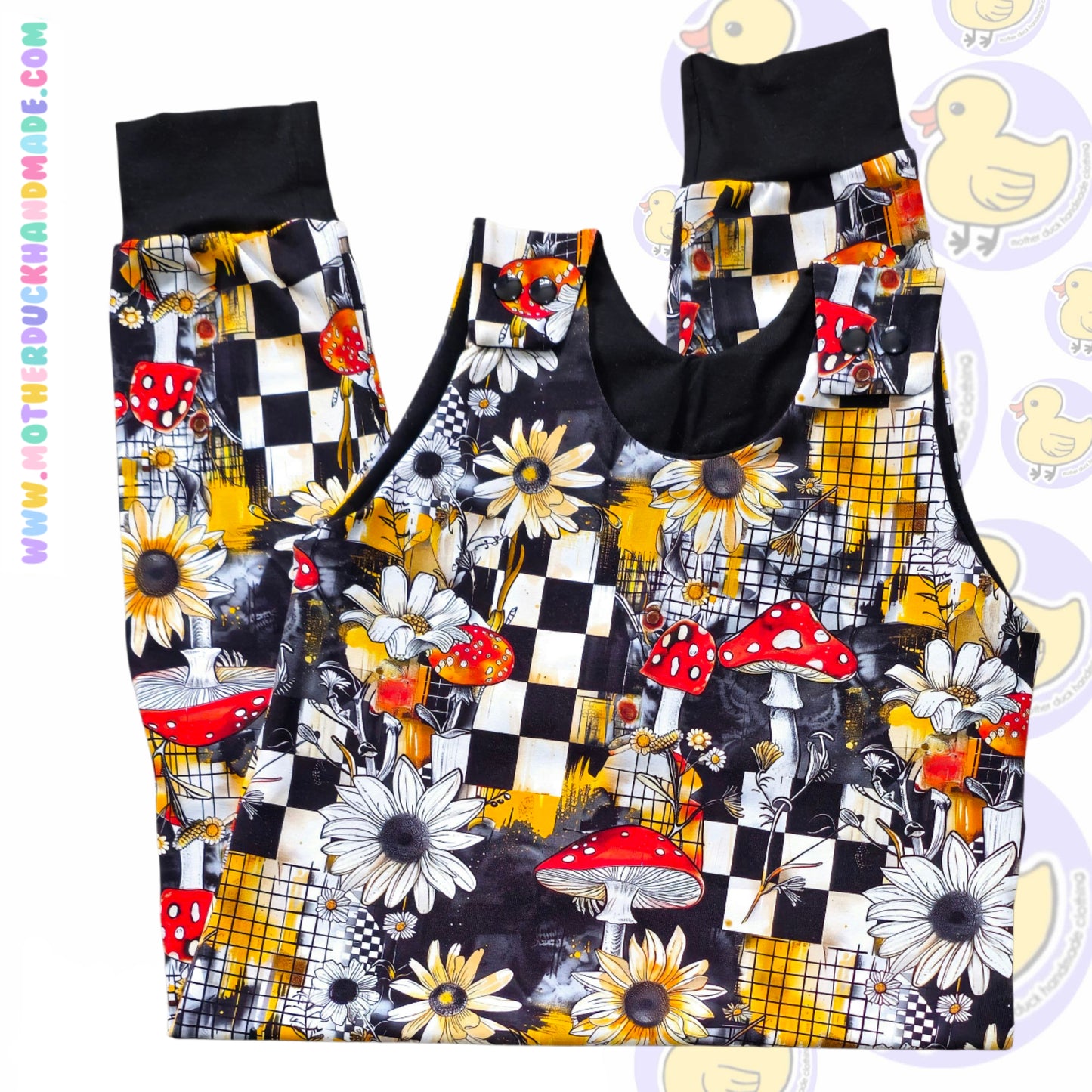 Childrens Long romper - Shoulder snaps (0-6Y)