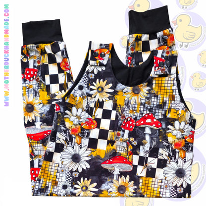 Childrens Long romper - Shoulder snaps (0-6Y)