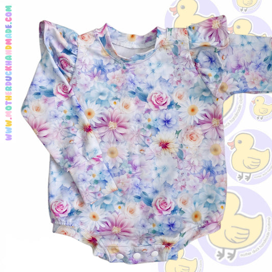 Childrens Birdie romper bodysuit (NB-6Y)