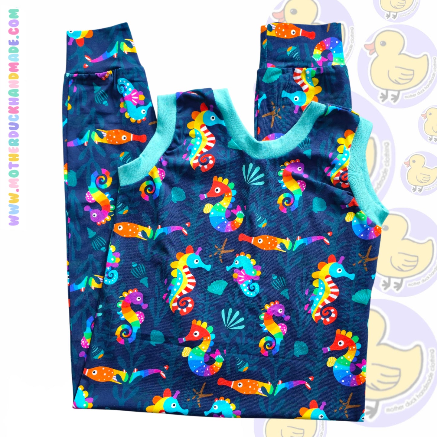 Childrens Long romper - Pull on (0-6Y)