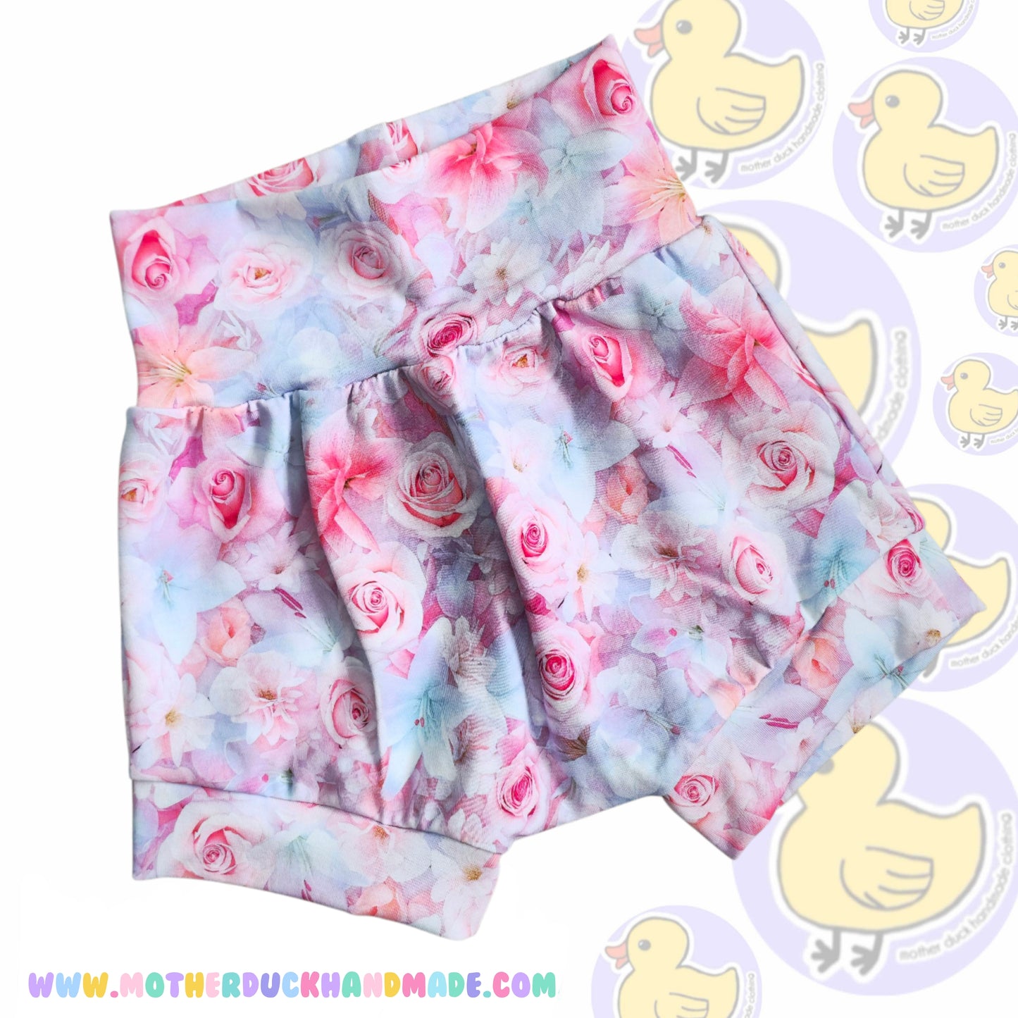 Younger childrens cuffed shorts - Bummies (0-6Y)