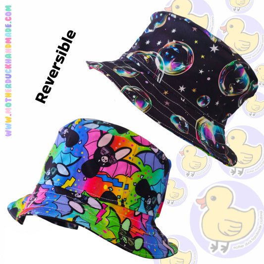 Summer sun hat - Reversible (Newborn - Adults XL)