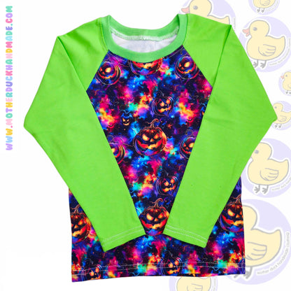 Childrens Raglan tshirt & long sleeve - slim fit (NB-10Y)