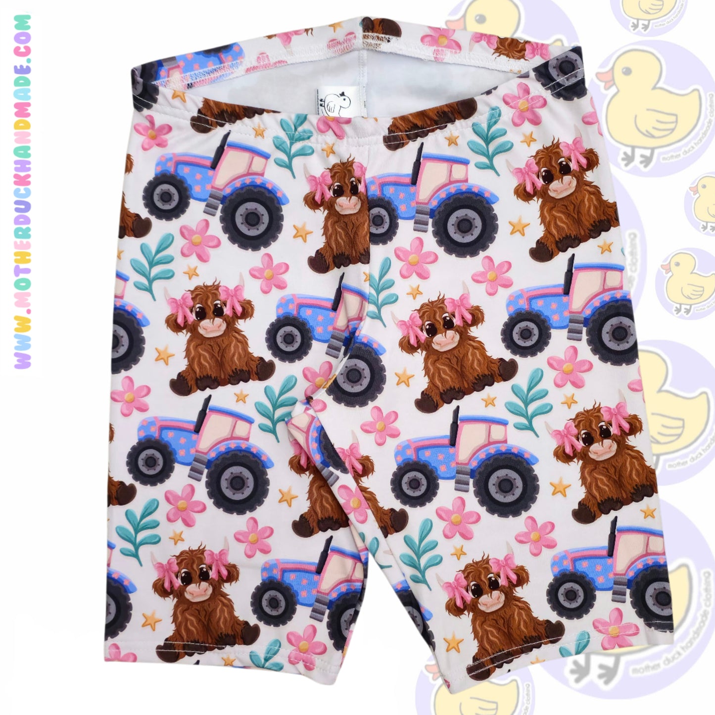 Womens/Teens cycle shorts STANDARD - Yoga or elastic waistband (UK4-28)