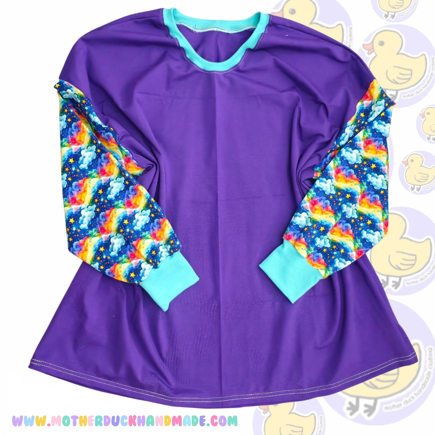 Womens/Teen oversized fit Long sleeve top (UK4-28)