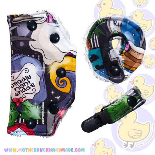 PEG feeding G tube reusable products -  port covers, pads & clips