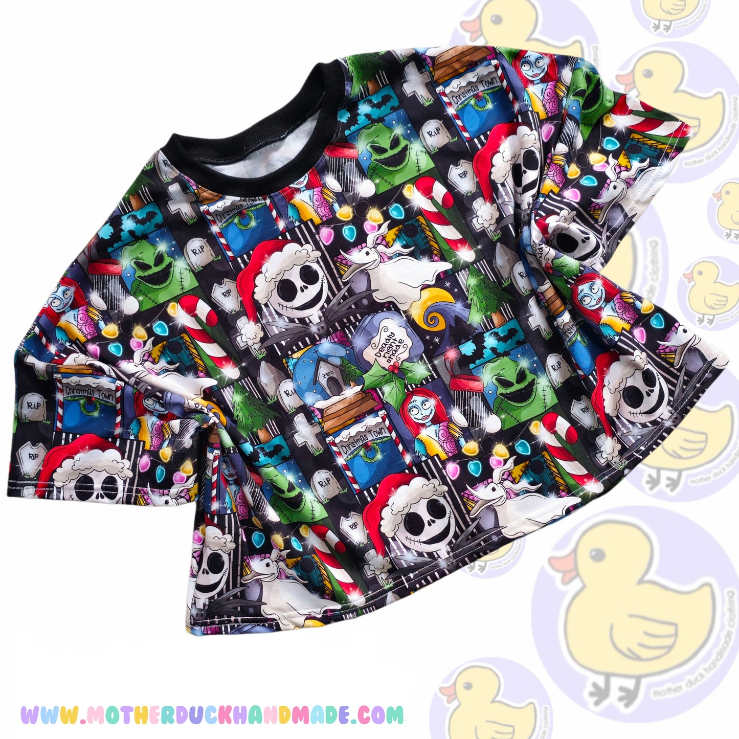Womens/Teens oversized CROPPED tee - Long or Short sleeve (UK4-28)